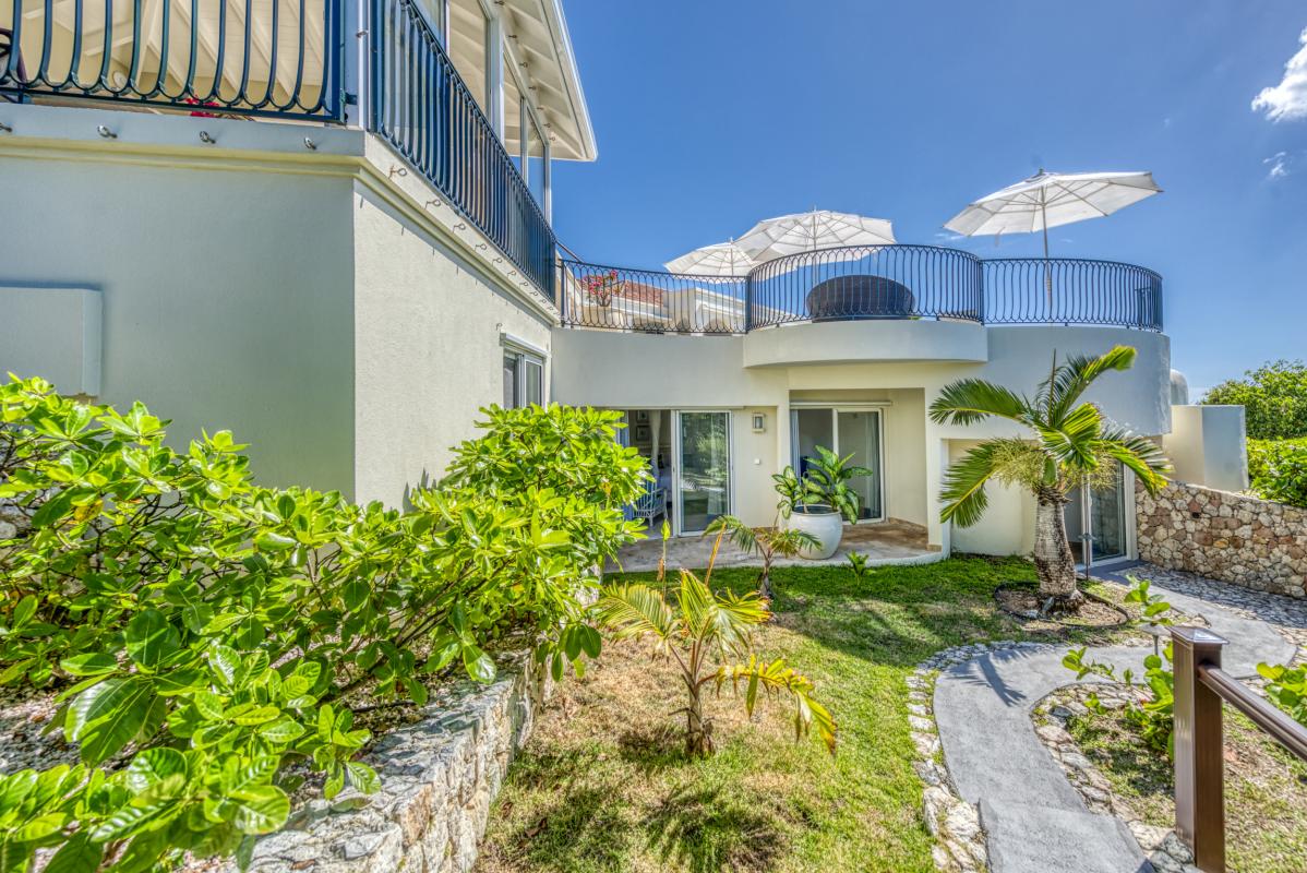 49 Location villa piscine vue mer Terres Basses Saint Martin_balcons